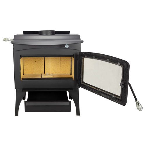 Pleasant Hearth 1800 Sq. Ft. Direct Vent Freestanding Wood Stove with